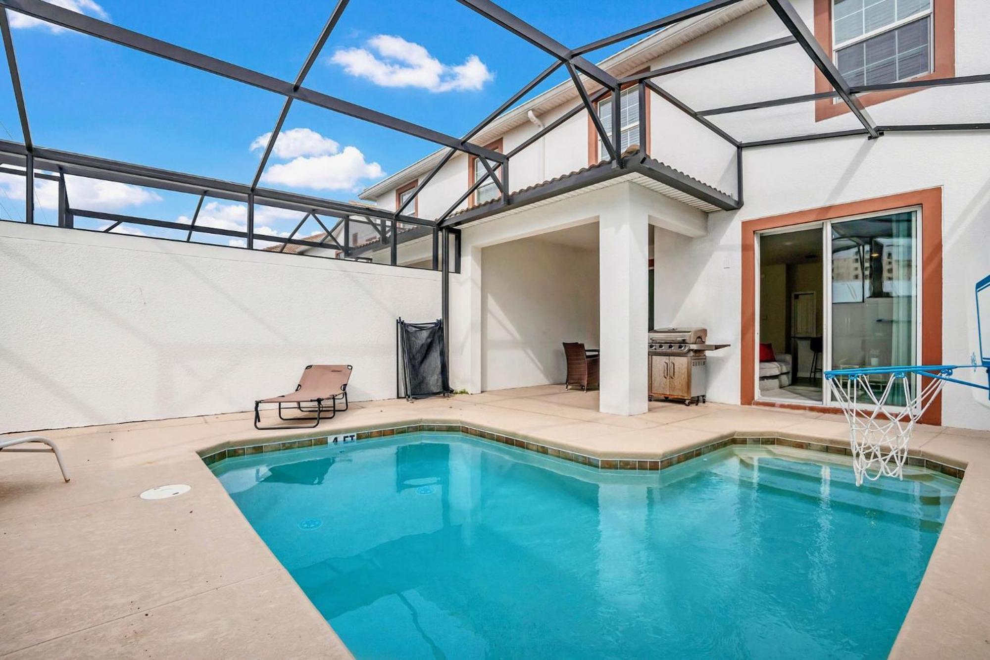 Family Resort - 4Br Home Near Disney - Private Pool, Bbq! Kissimmee Eksteriør billede